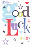 Brimming with Northolt's signature warmth, this bold, cheerful card beams out a message of encouragement through a vibrant mix of fonts and colour. Oversized, powder-blue letters intertwine with rich reds, verdant greens, and regal purples, each one chosen with a florist's keen eye for harmony. Navy, lilac, and citrus sparkles of star shapes dance across the smooth white card, conjuring the magic of late-night wishes over Northolt Green. The paper's sleek texture invites fingers to linger, offering a tactile connection as poignant as the support behind every good luck wish. This card is perfect for marking new beginnings-a first day at a nearby school, a local performance, or a new chapter-infused with the hope and pride that define the close-knit Northolt community.